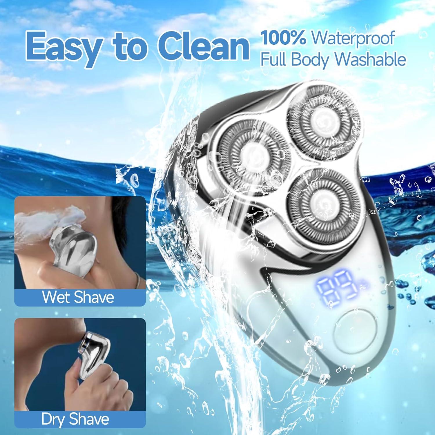 Mini Afeitadora Eléctrica DJG Impermeable Recargable USB