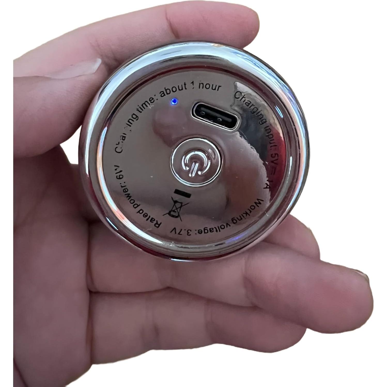 Afeitadora Eléctrica Mini Sapphirem Doble Cabezal - 2 Paquete