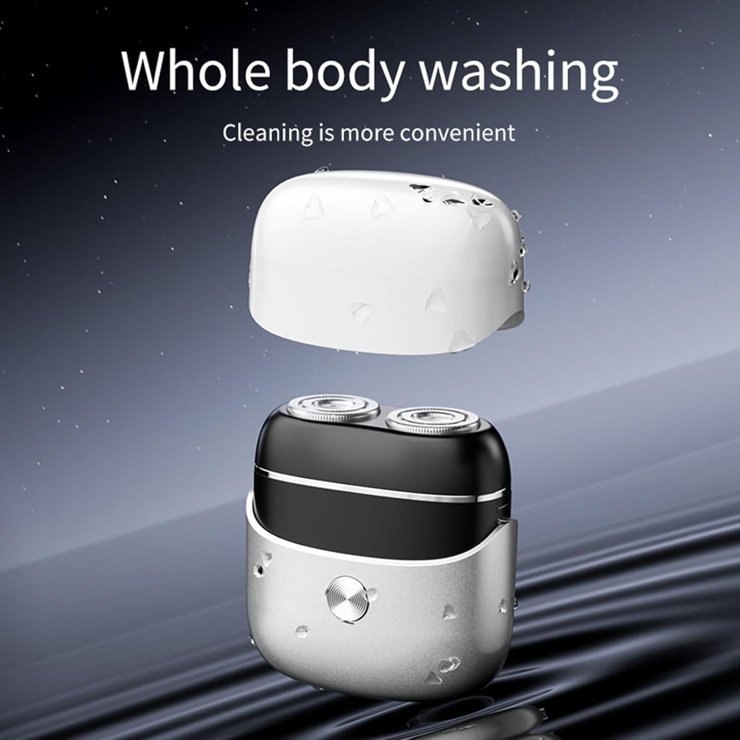 Afeitadora Eléctrica Portátil LAIKME TY-600 Doble Cabezal IPX7