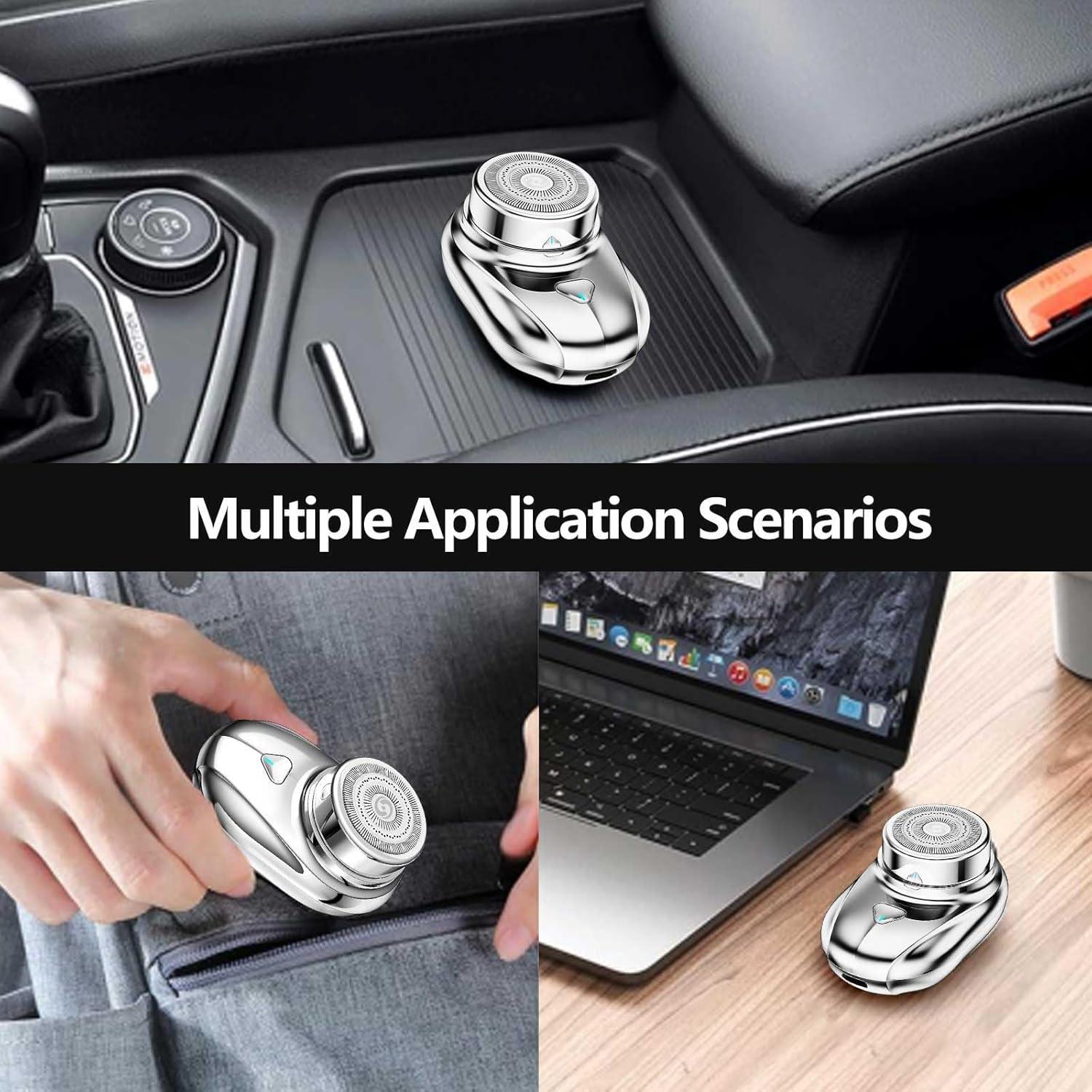 Mini Afeitadora Eléctrica OYNUPIKR HD1 Recargable USB IPX7