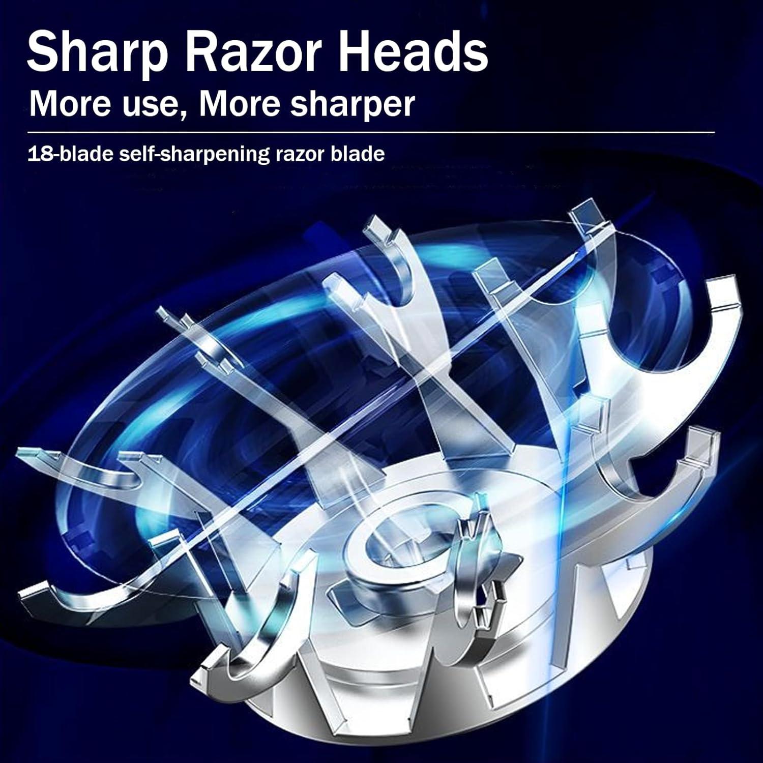 Mini Afeitadora Eléctrica Unisex Reodolop T01 Negra Portátil