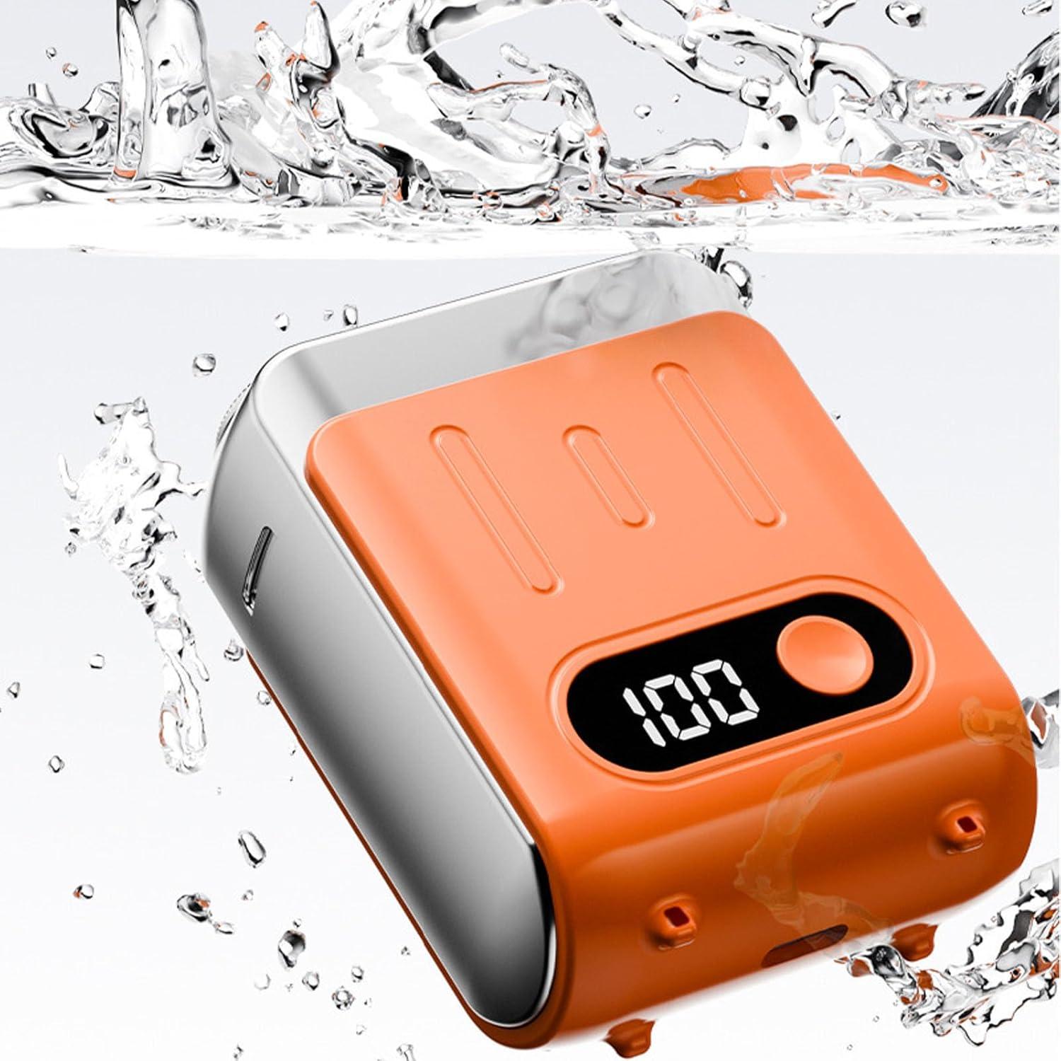 Afeitadora eléctrica rotativa portátil Dnyun doble cabezal blanca