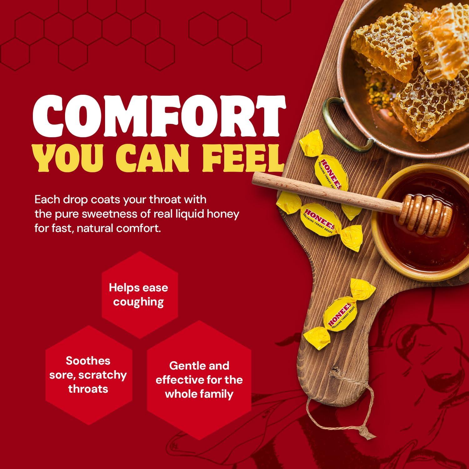 Honees Gotas de Miel para la Tos - Alivio Natural 20 Gotas