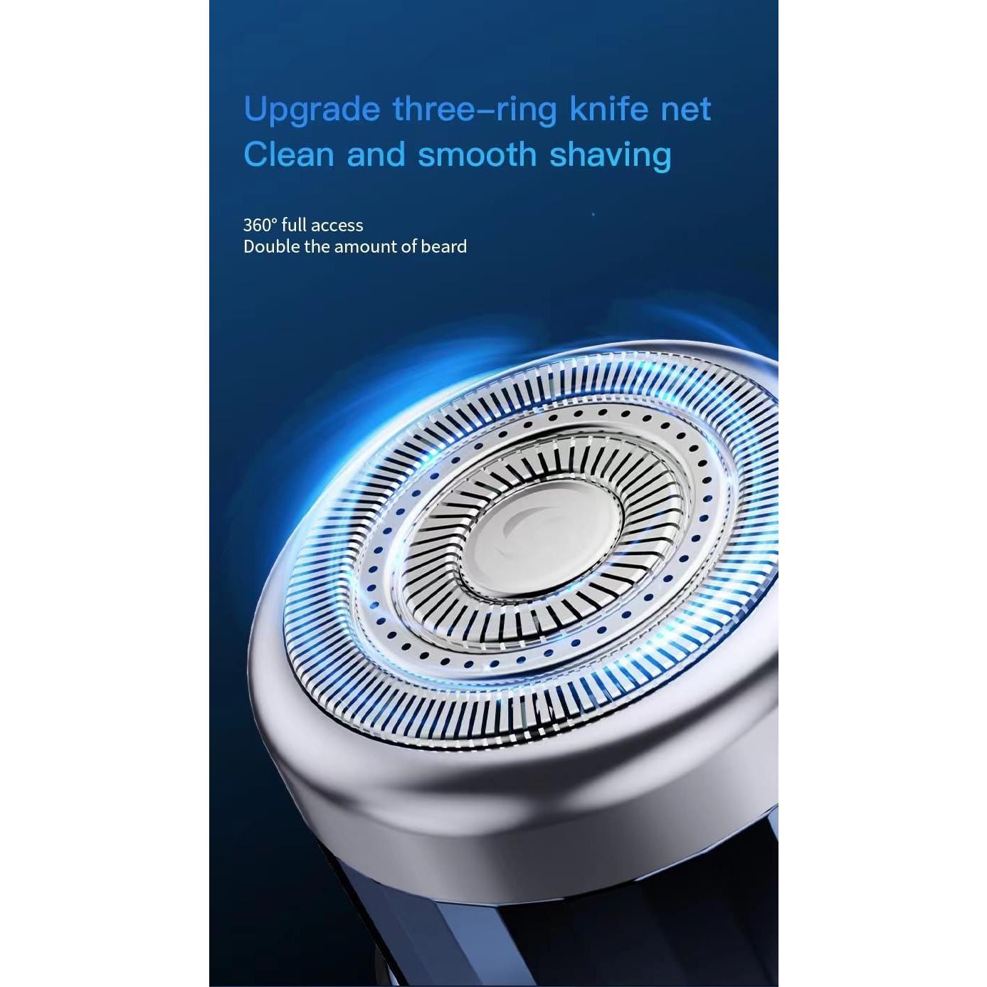 Mini Afeitadora Eléctrica Portátil XBllcyiv Carga Tipo-C Unisex