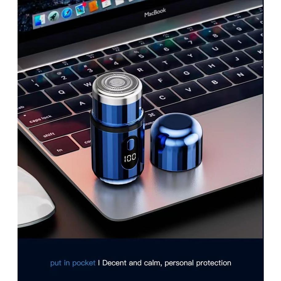 Mini Afeitadora Eléctrica Portátil XBllcyiv Carga Tipo-C Unisex