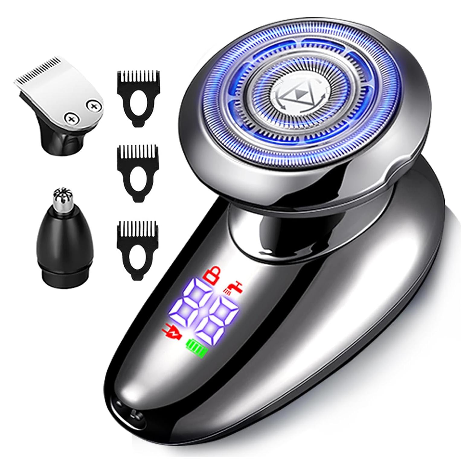 Afeitadora Eléctrica Multifuncional Gertzy 3 en 1 Impermeable