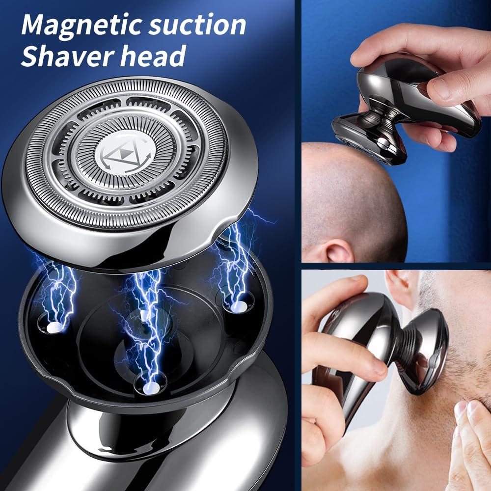 Afeitadora Eléctrica Multifuncional Gertzy 3 en 1 Impermeable