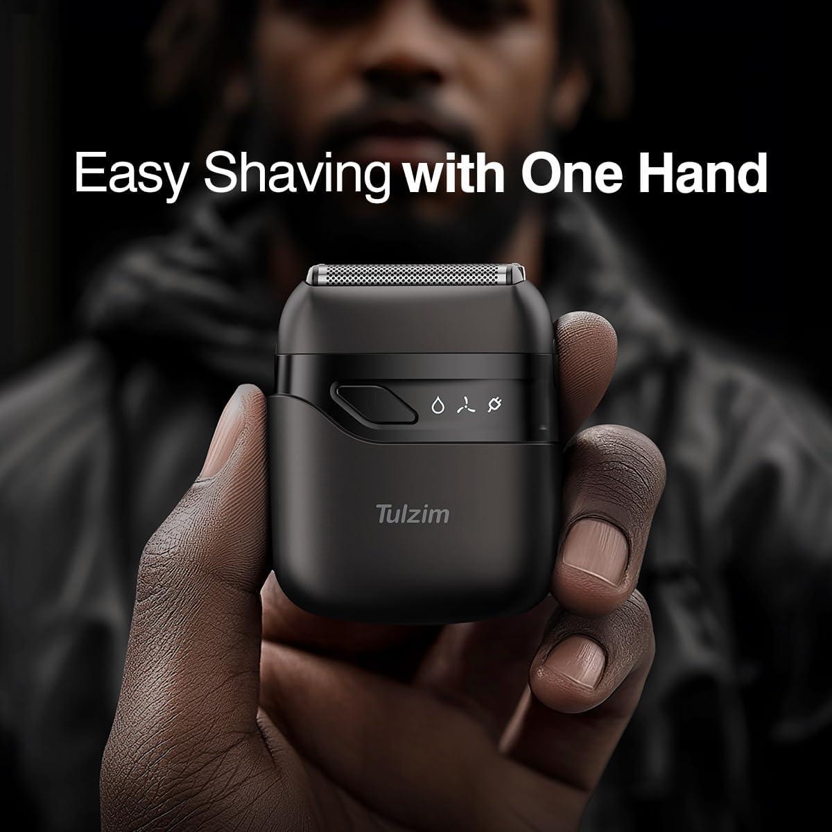 Mini Afeitadora Eléctrica Tulzim MS-9703 Impermeable USB