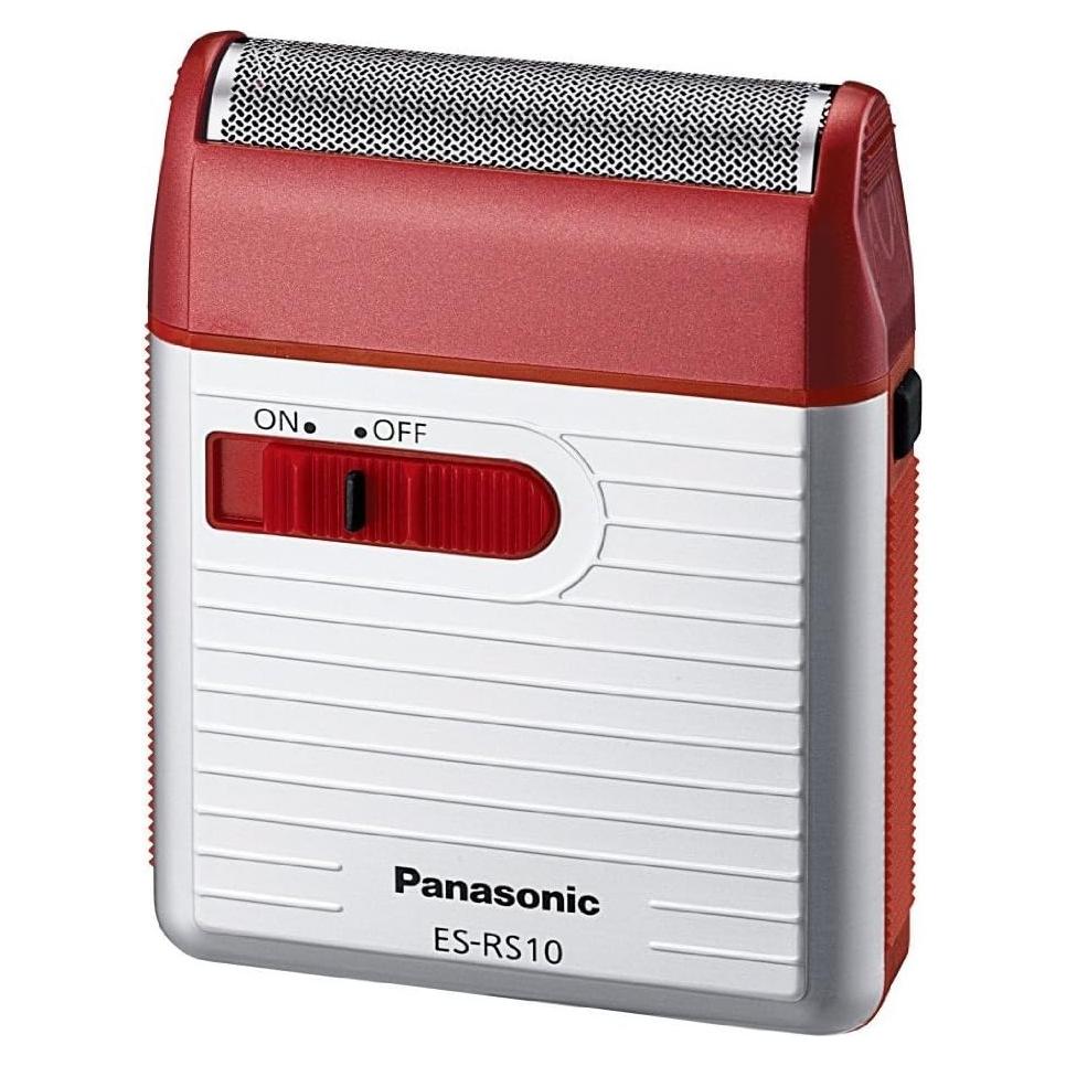 Afeitadora de Viaje Panasonic ES-RS10-R Roja Batería AA