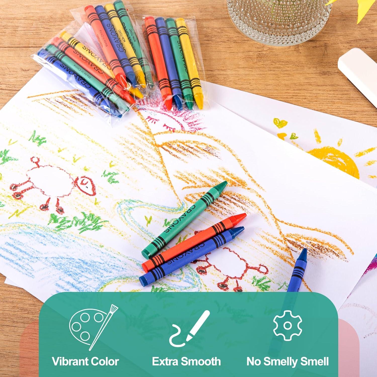 Set de 600 Crayones RAIHOMKIT Jumbo Multicolor 4 Colores