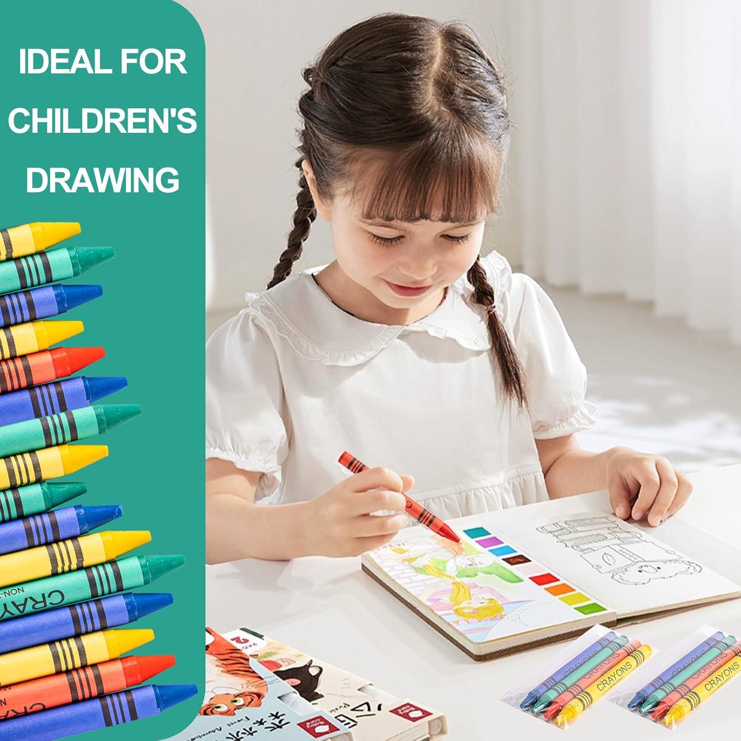 Set de 600 Crayones RAIHOMKIT Jumbo Multicolor 4 Colores