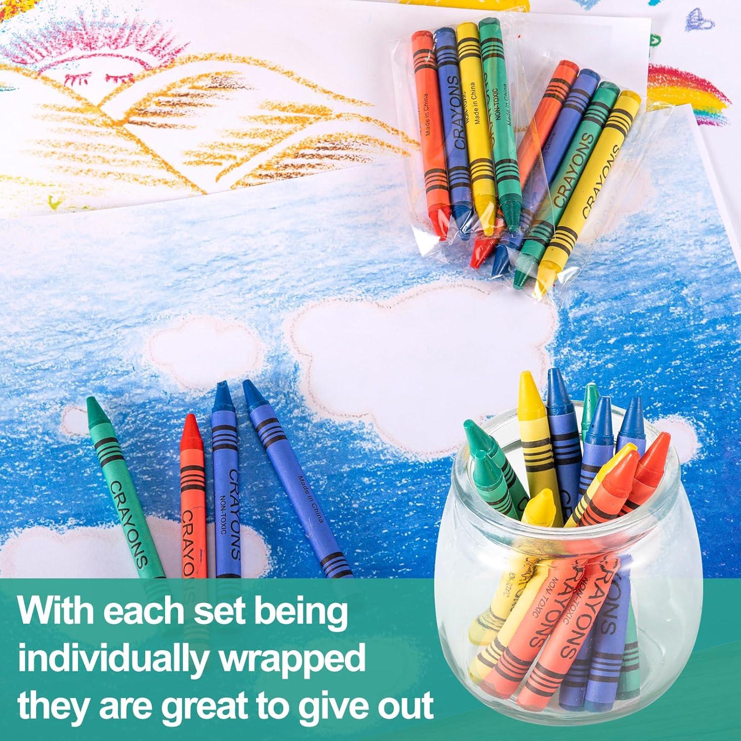 Set de 600 Crayones RAIHOMKIT Jumbo Multicolor 4 Colores