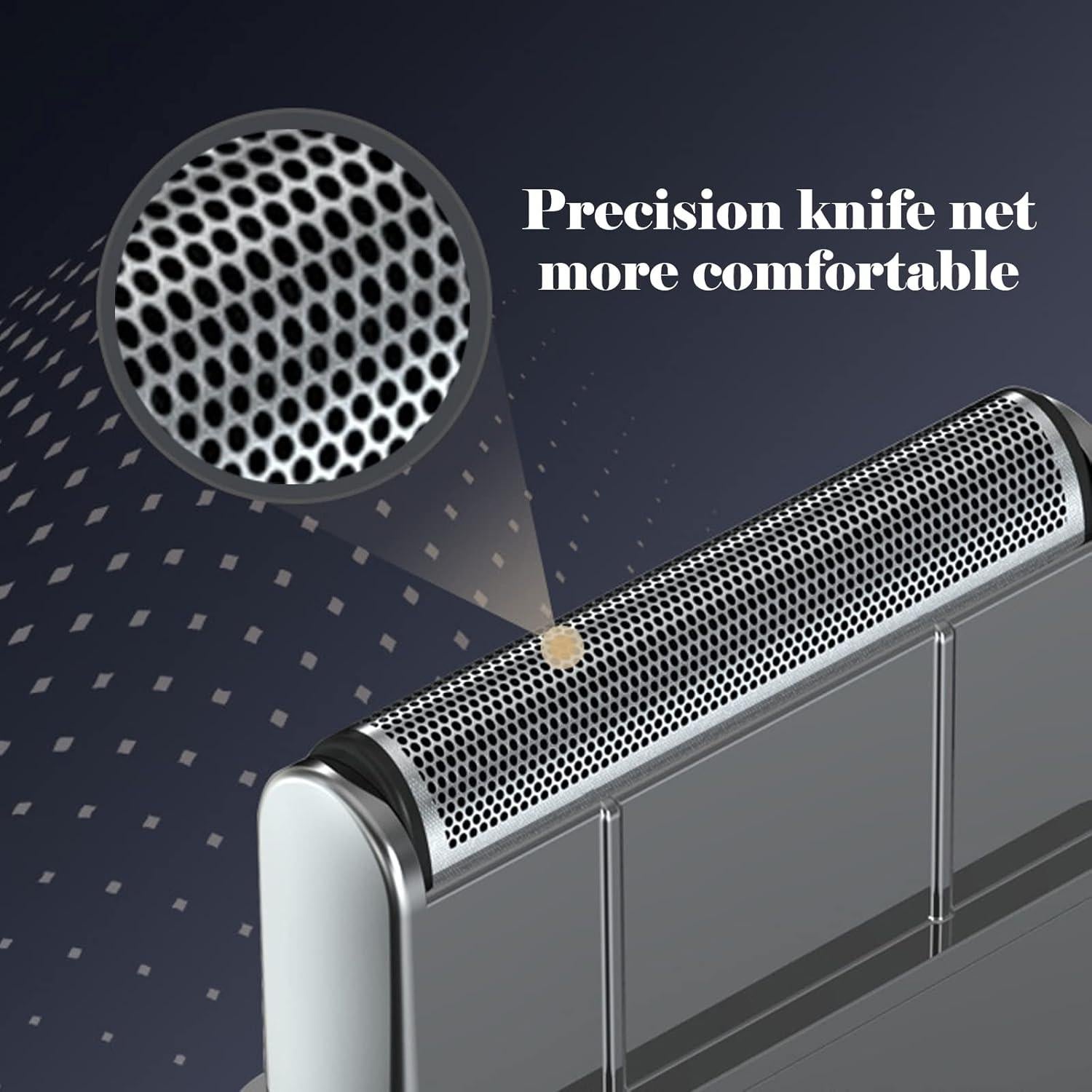 Afeitadora Eléctrica Recargable HIENA Ultra Delgada 9cm