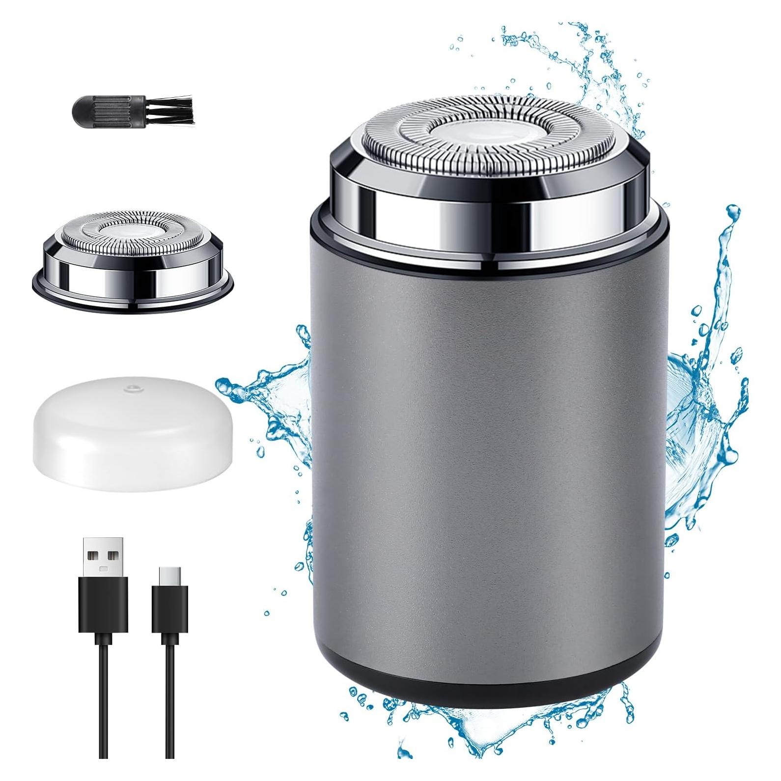 Afeitadora Eléctrica Recargable YOUSHME Mini Portátil Gris