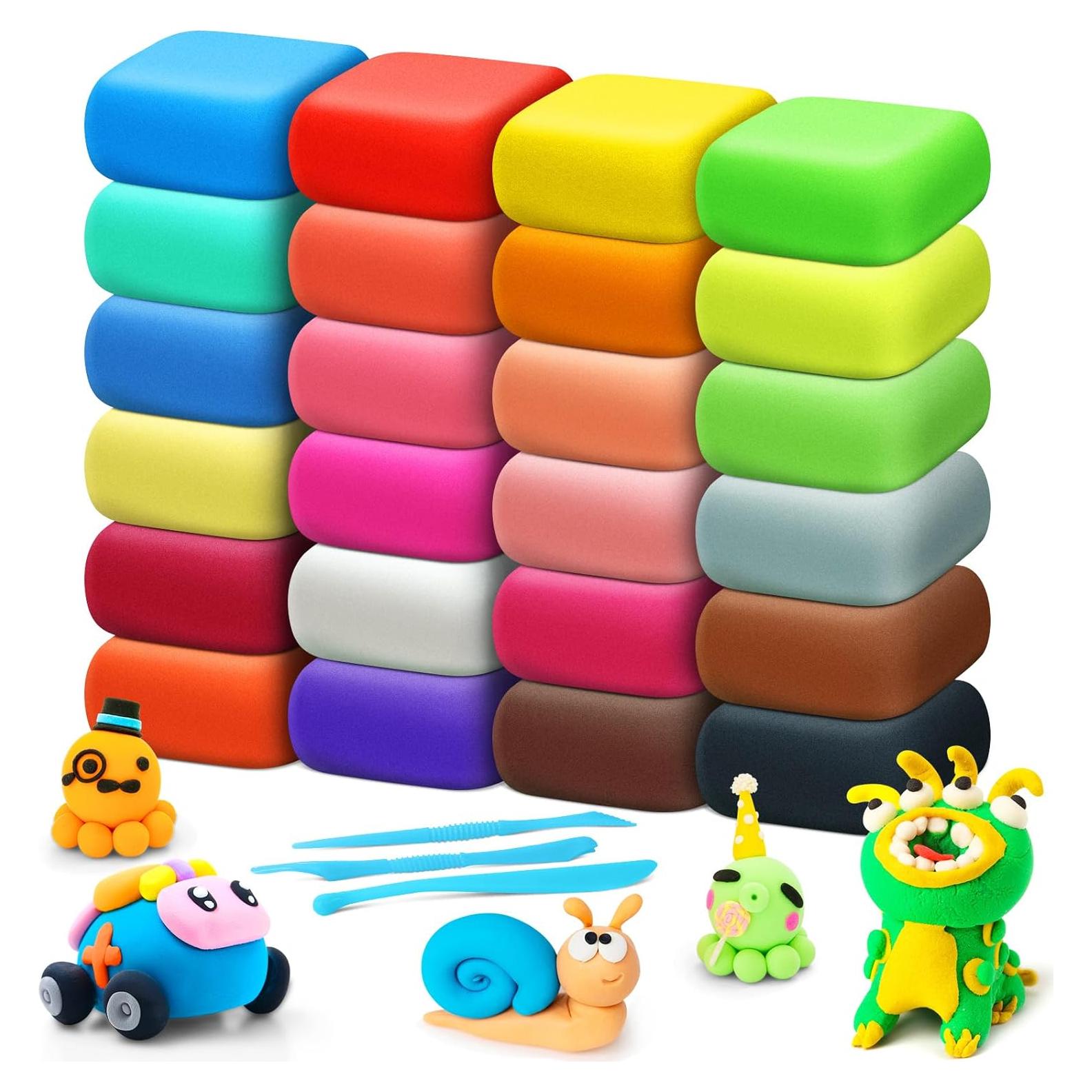 Arcilla Secada al Aire YOPINSAND 24 Colores 12.7 g cada uno