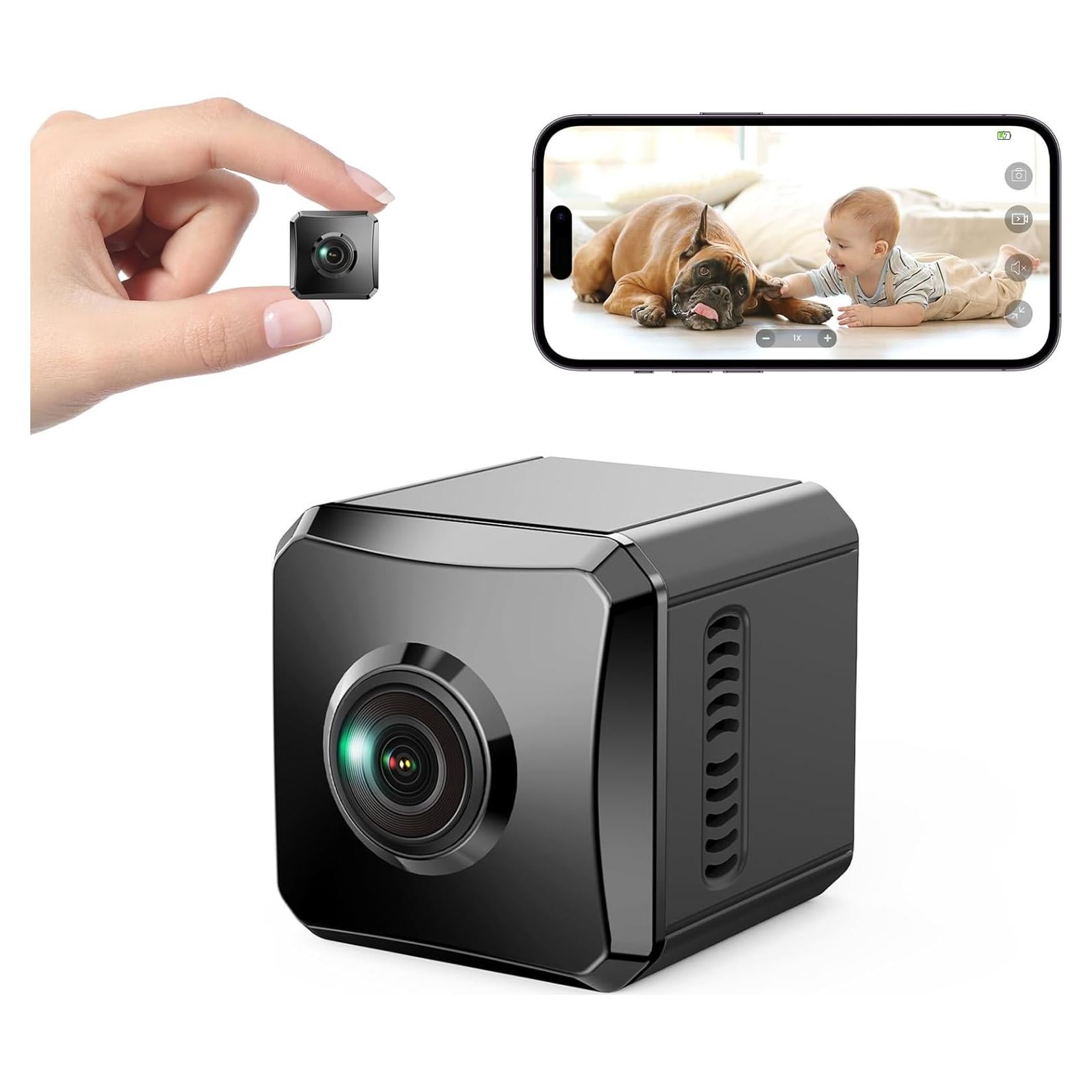 Cámara de Seguridad Inalámbrica VIDCASTIVE V12 1080P HD