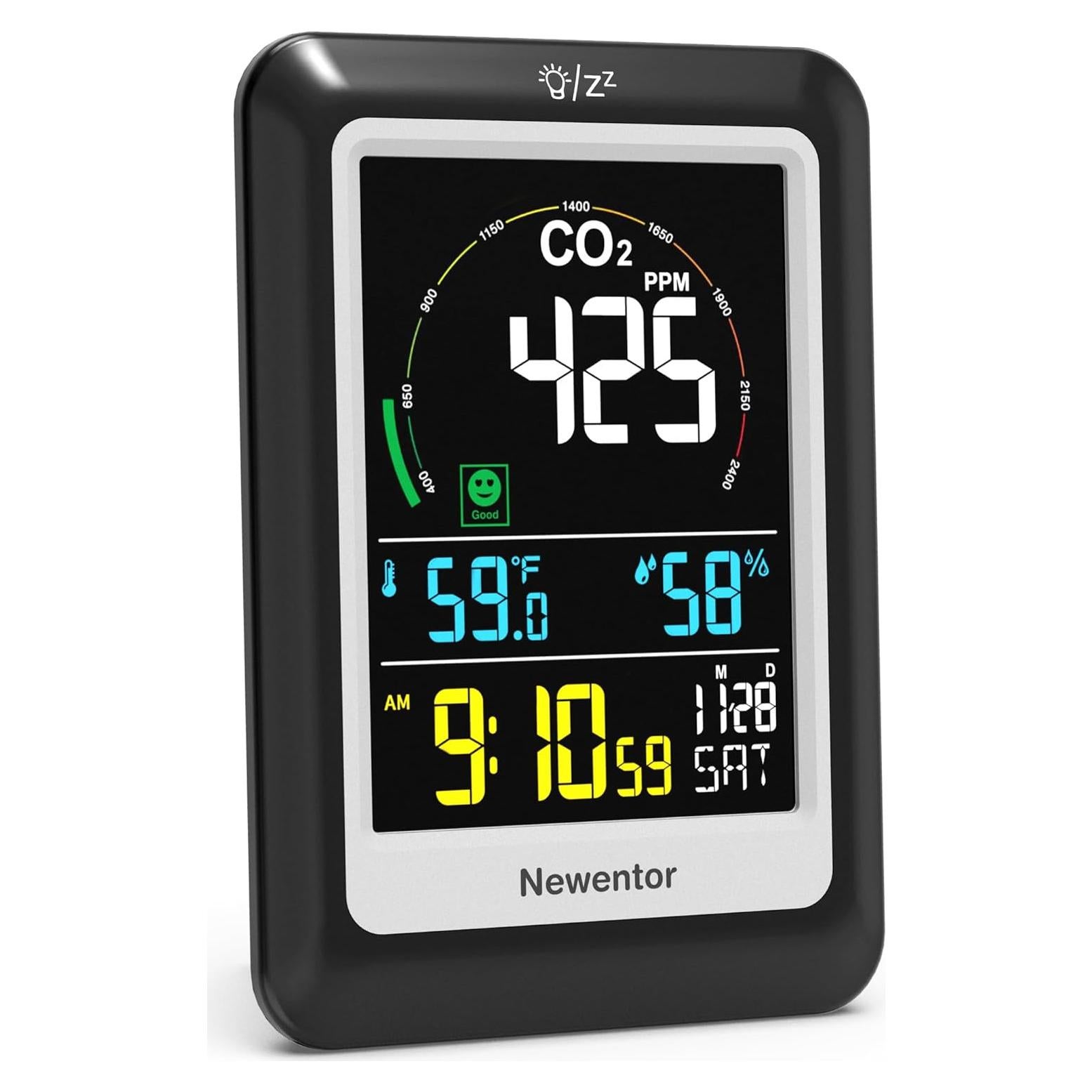 Monitor de CO2 Newentor C1, Sensor de Calidad del Aire Interior