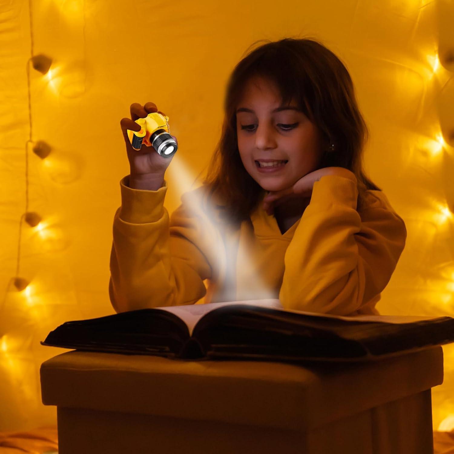 Llavero LED de cámara ASSHO - Paquete de 4 colores