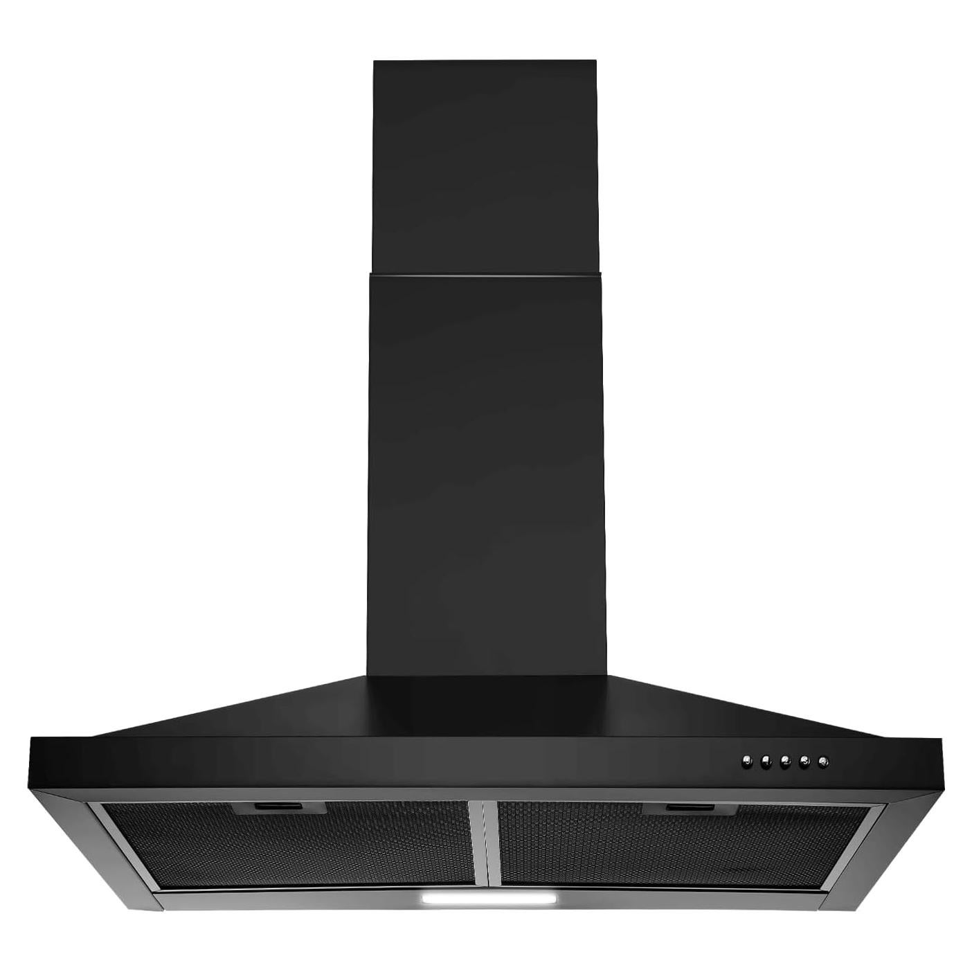 Campana Extractora SNDOAS GD1760BPA 24" Acero Inoxidable Negra