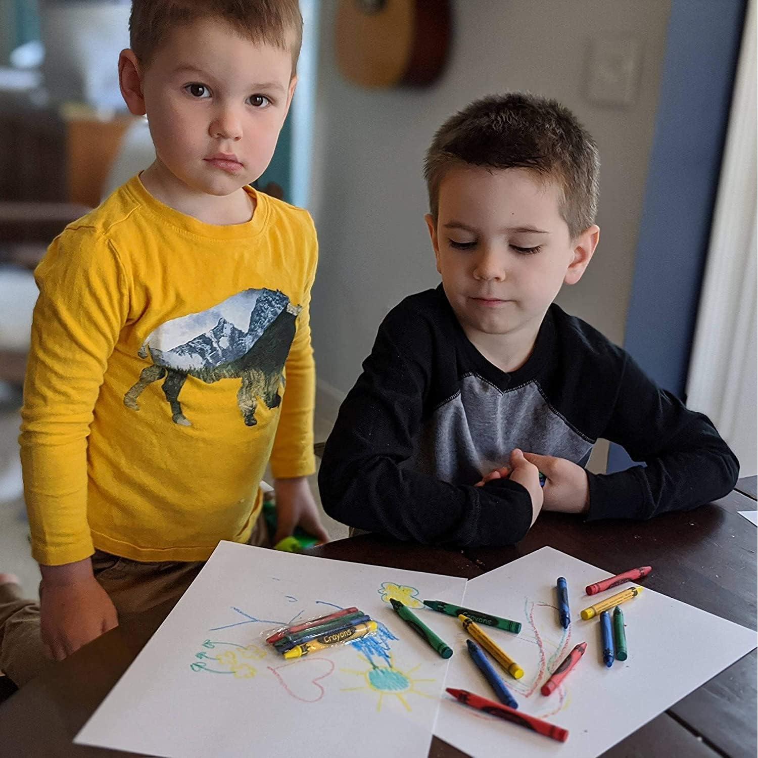 Crayones CrayonKing 3000 Piezas No Tóxicos en 4 Colores