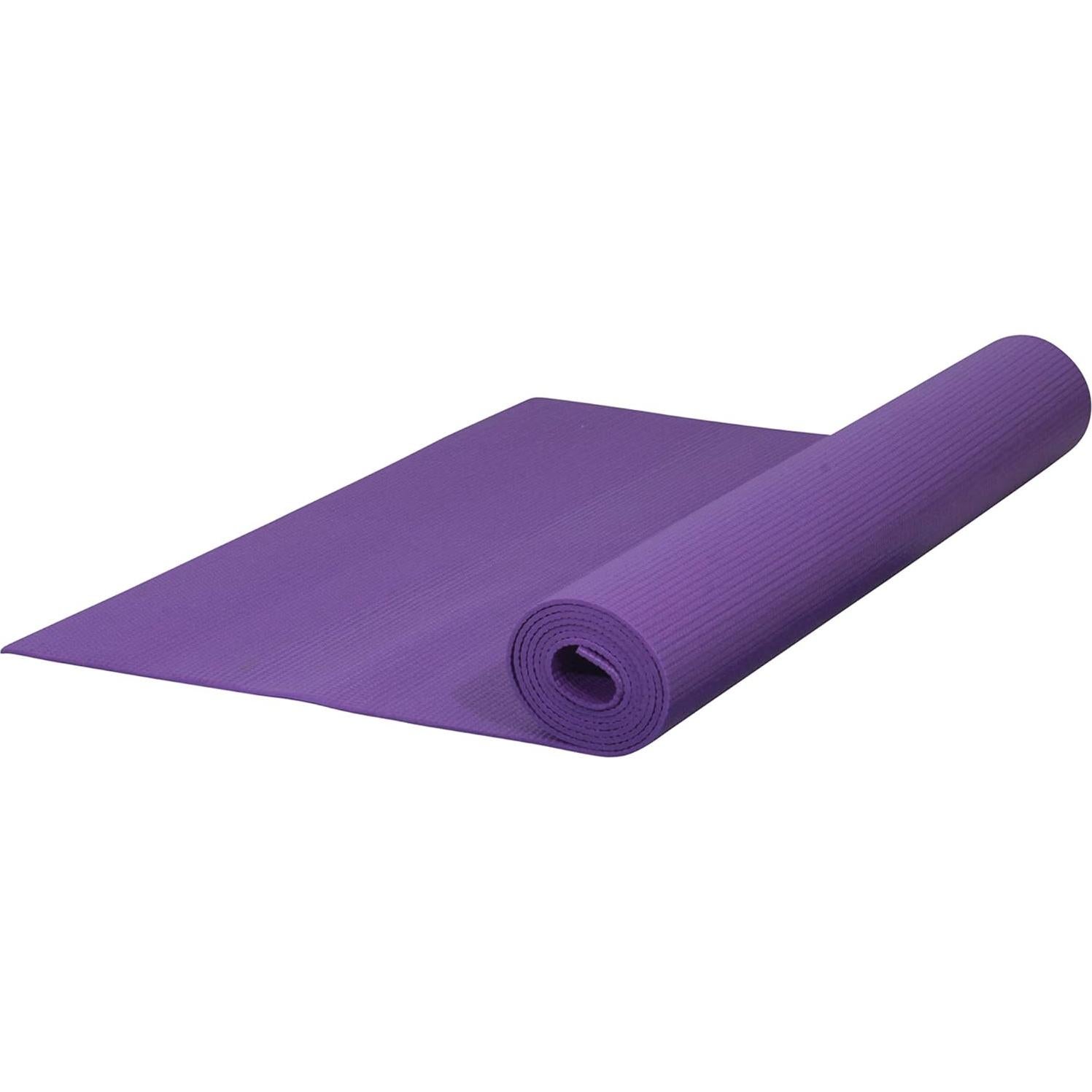 Alfombrilla de Yoga Fitness First F1MY1 Negra 172.72x60.96cm