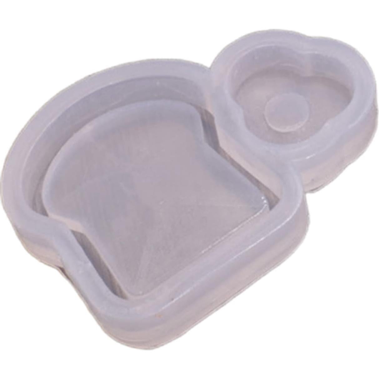 Juego de Moldes de Silicona Epóxica para Joyas - Pan y Cerdo