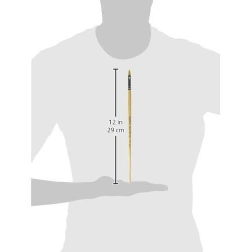 Pincel Acrílico Crayola 1/4" (0.64 cm) Cerda Marcada