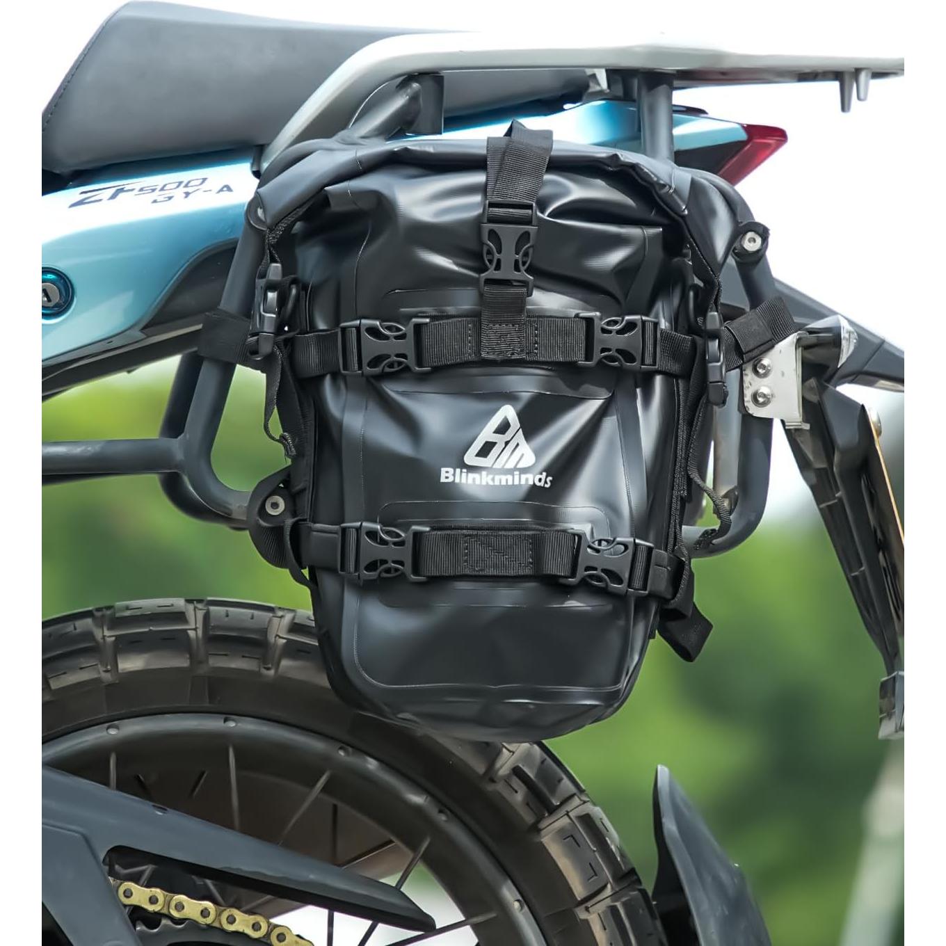 Bolsa Impermeable MOSYQI 8L para Motocicleta - Alta Resistencia