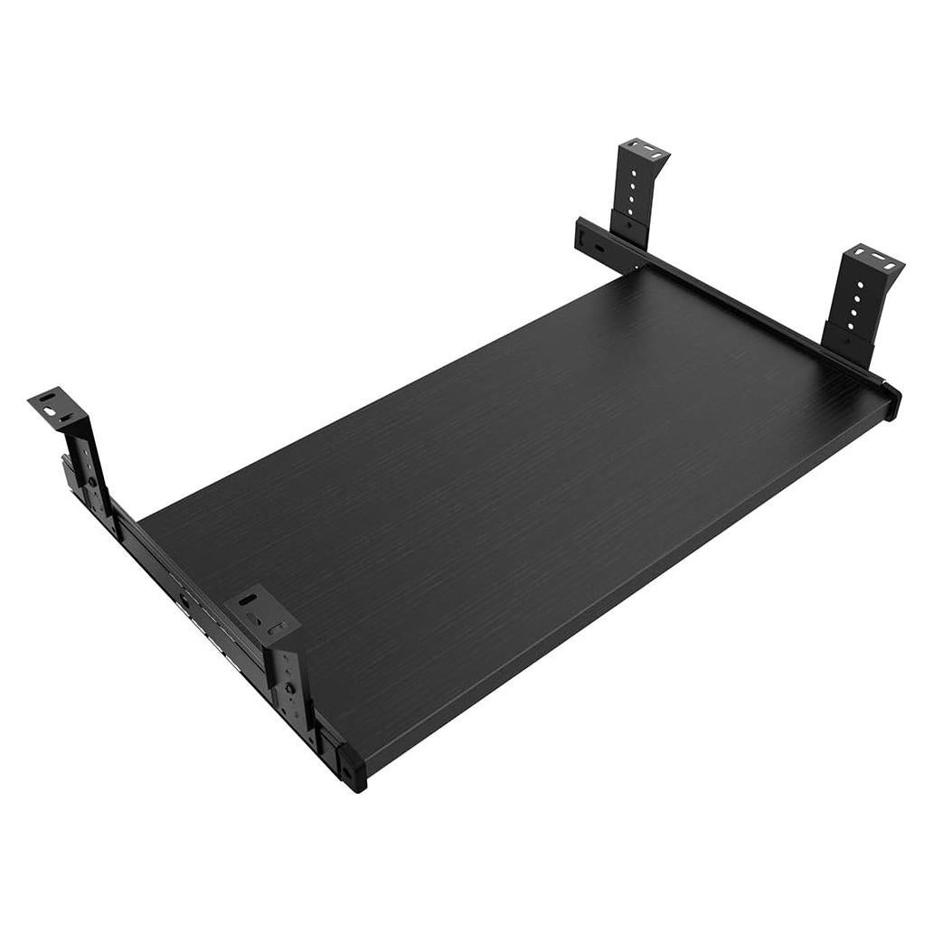 Bandeja para Teclado FRMSAET Ajustable 50.8x26 cm Negro
