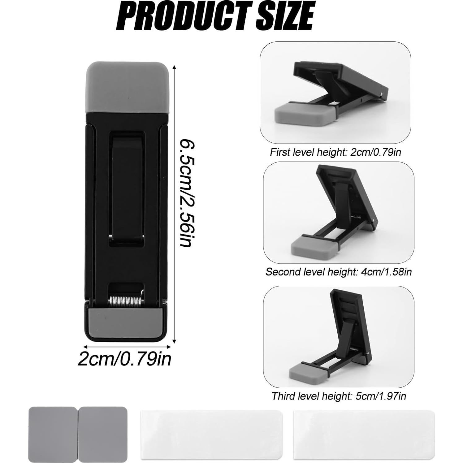 Soporte Plegable para Teclado Gosknor - Ergonomía Ajustable Negro