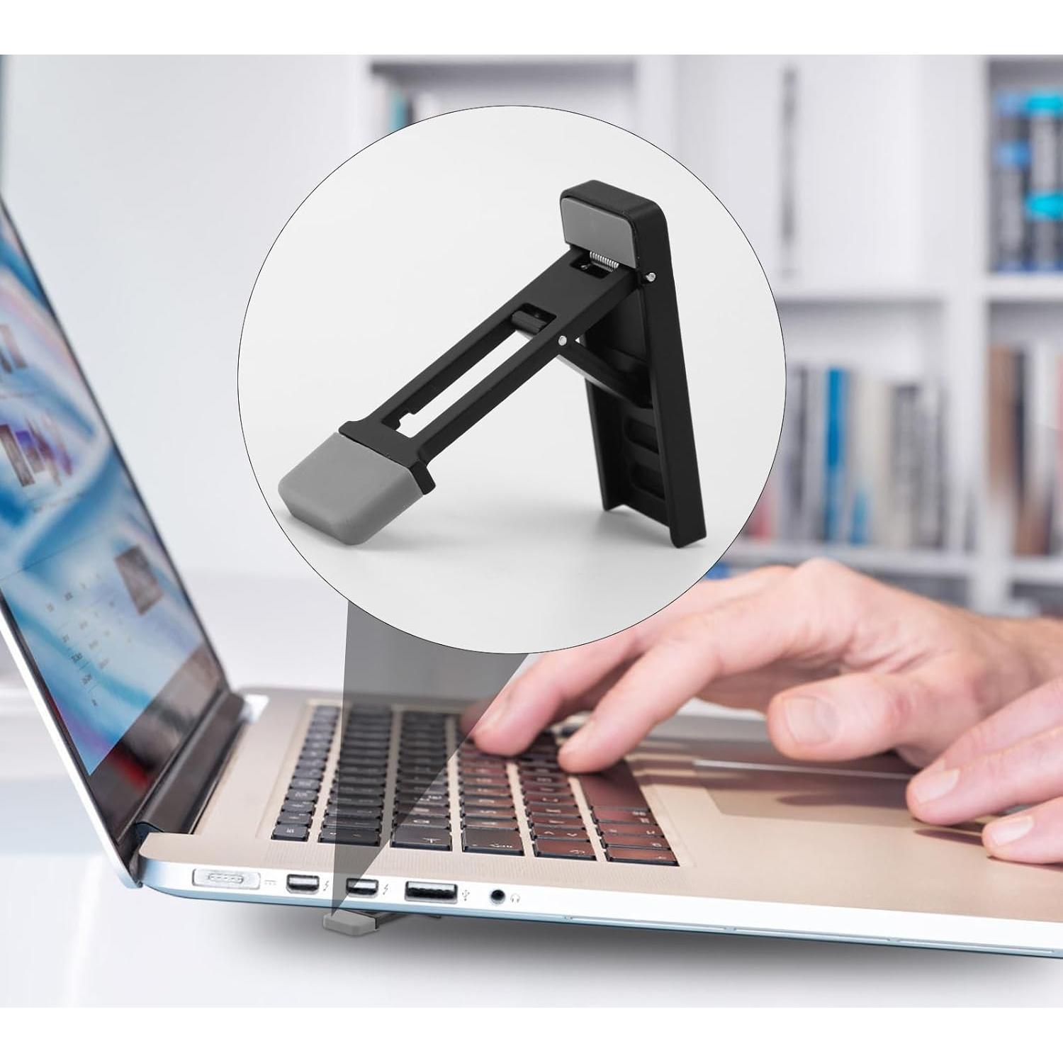 Soporte Plegable para Teclado Gosknor - Ergonomía Ajustable Negro