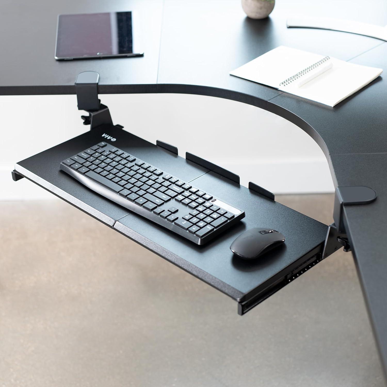 Bandeja de Teclado Extraíble VIVO MOUNT-KB10C 68.6x27.9cm