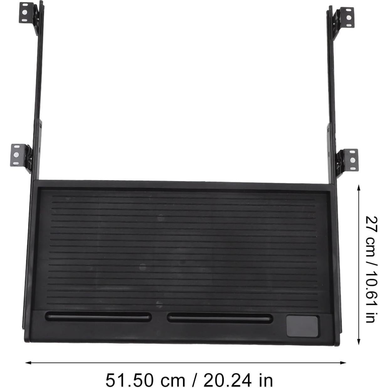 Bandeja Deslizante para Teclado Jojofuny 51.5x27cm Negra