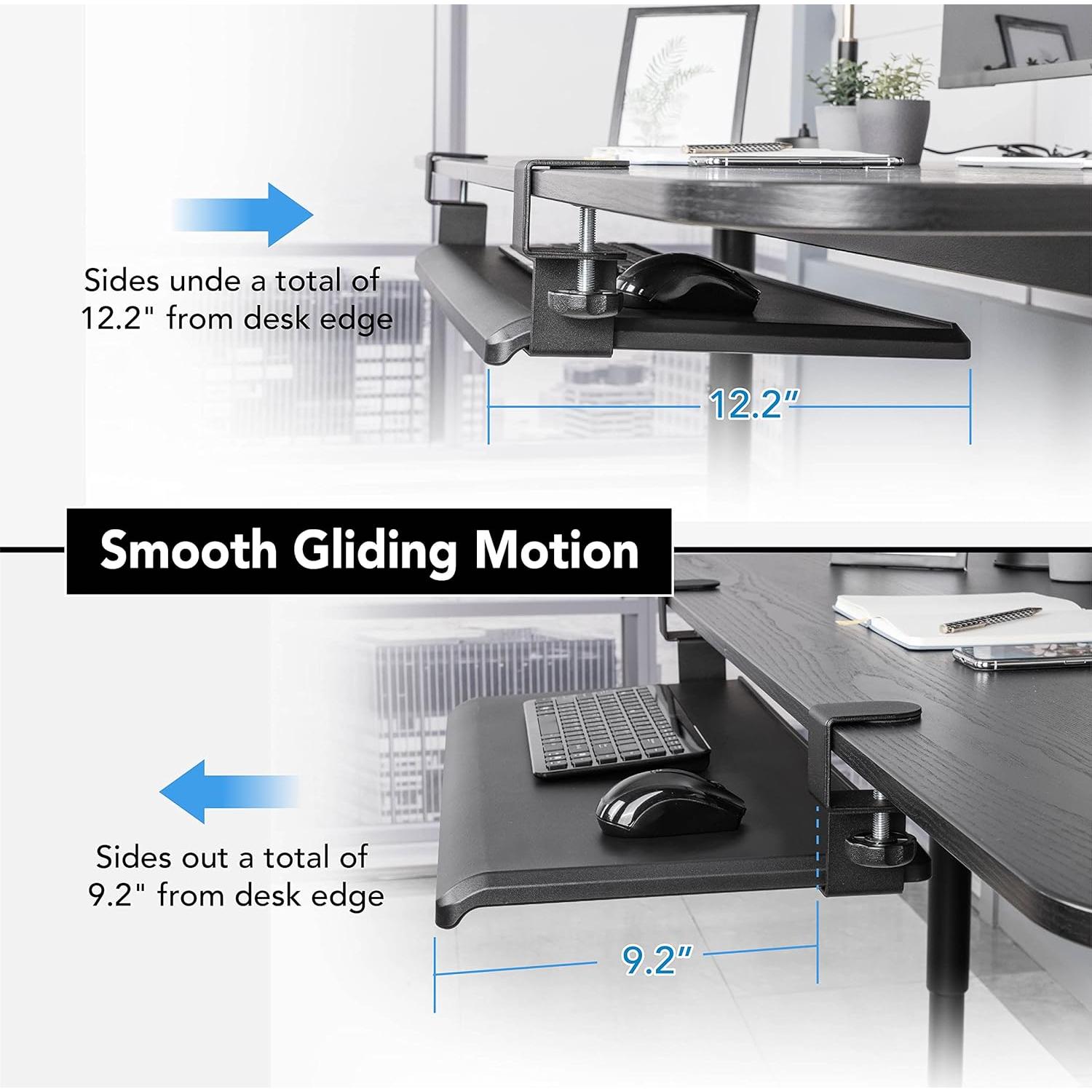 Bandeja de Teclado Ajustable EHO 70 x 31 cm Ergonómica