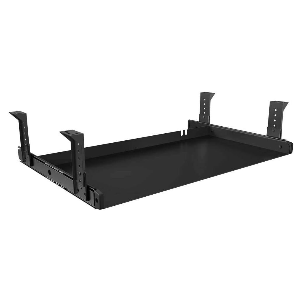 Bandeja para Teclado FRMSAET Metálica Ajustable 50.8 cm Negro