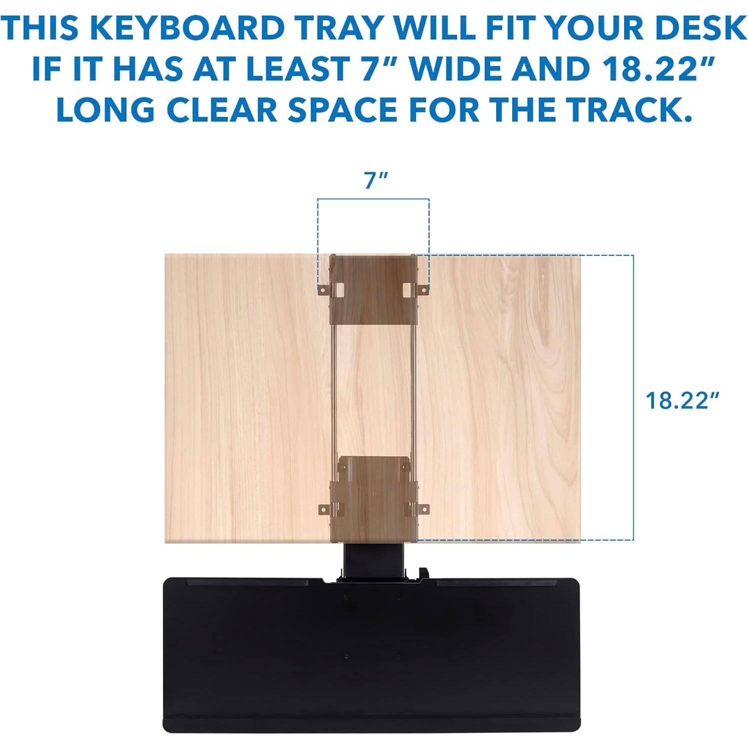 Bandeja Ergonomica para Teclado y Ratón Mount-It! MI-7135
