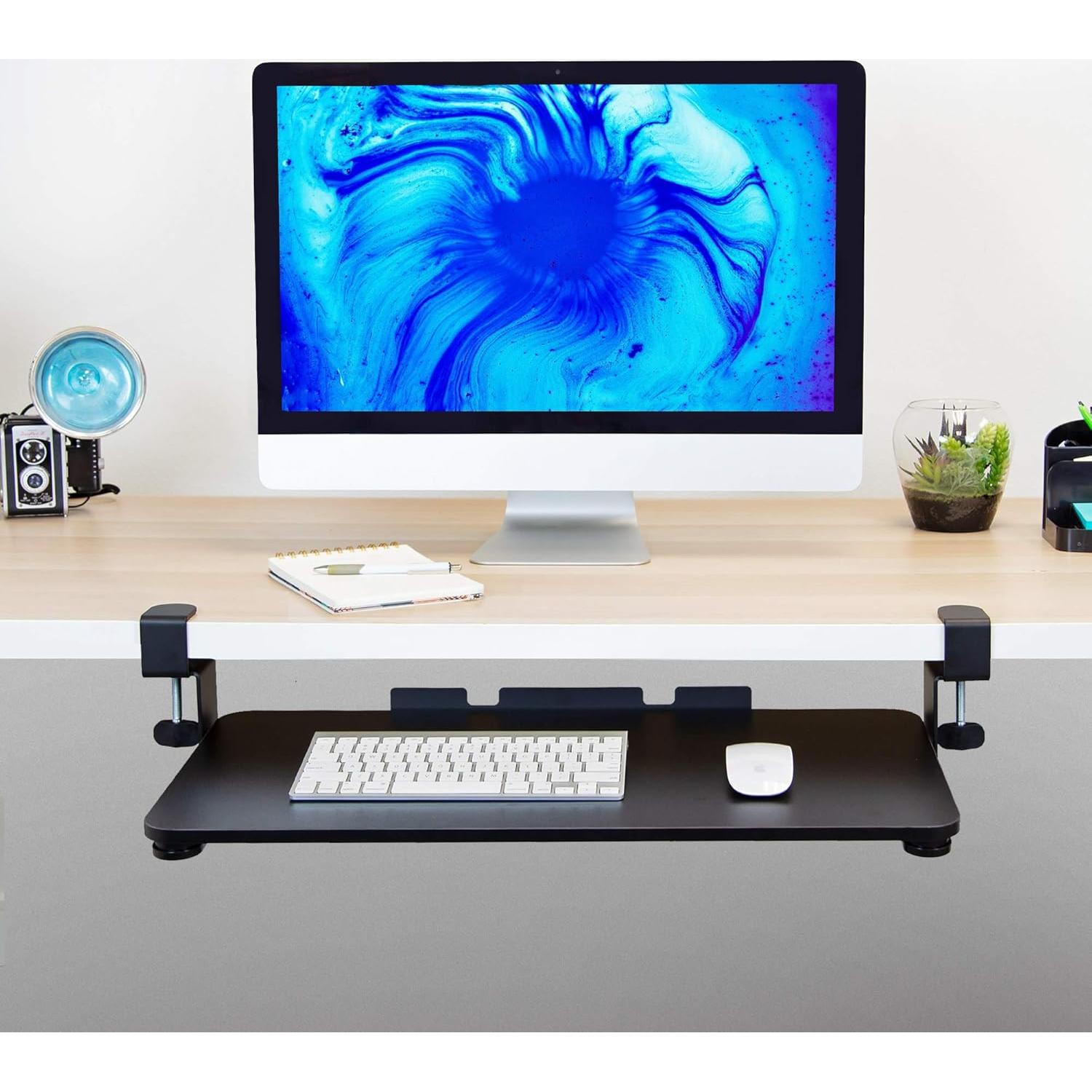 Bandeja para Teclado Ergonomica Mount-It! MI-7147 67.1x30cm