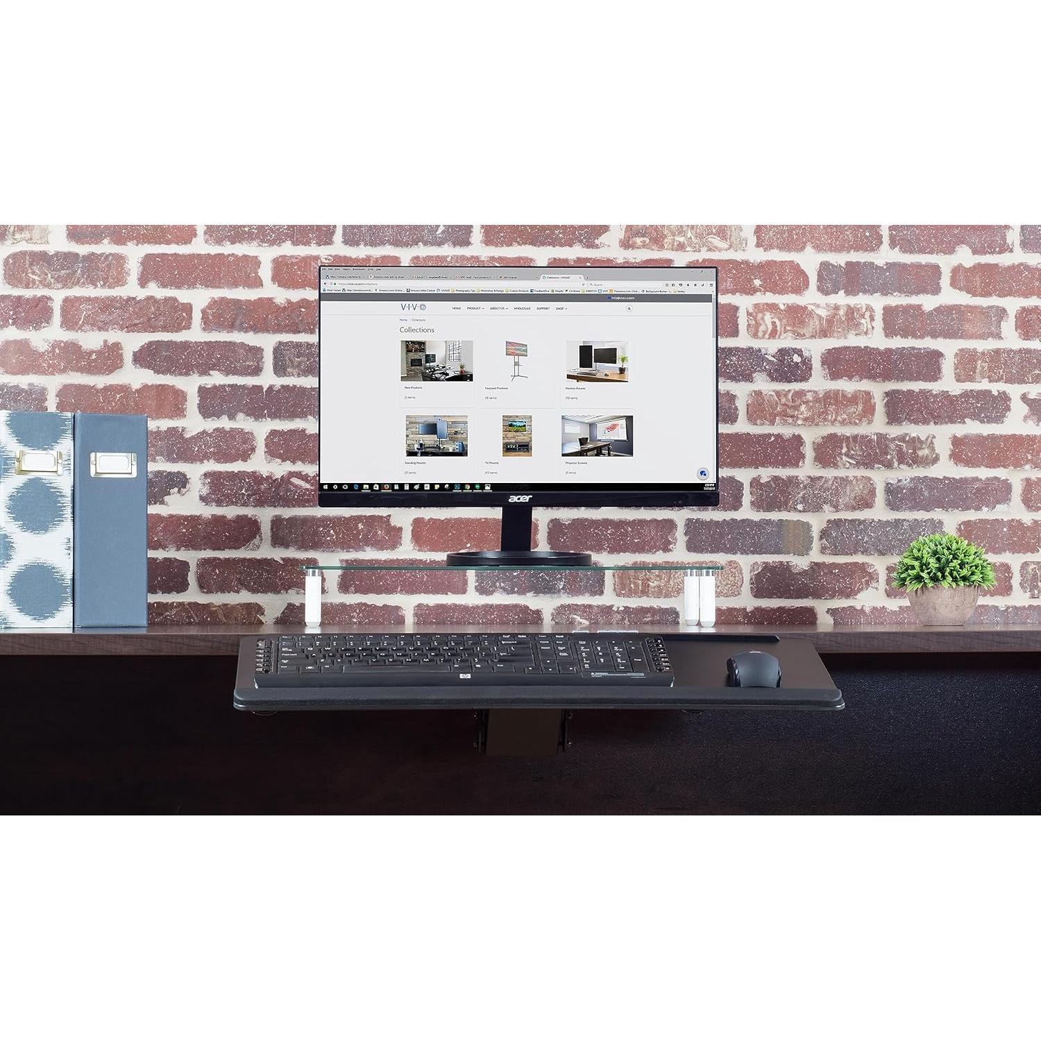 Bandeja Ajustable para Teclado y Ratón VIVO MOUNT-KB04C