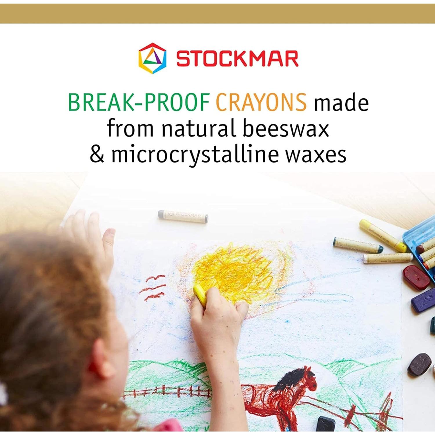 Bloques de Cera Stockmar 8 Piezas Impermeables en Lata