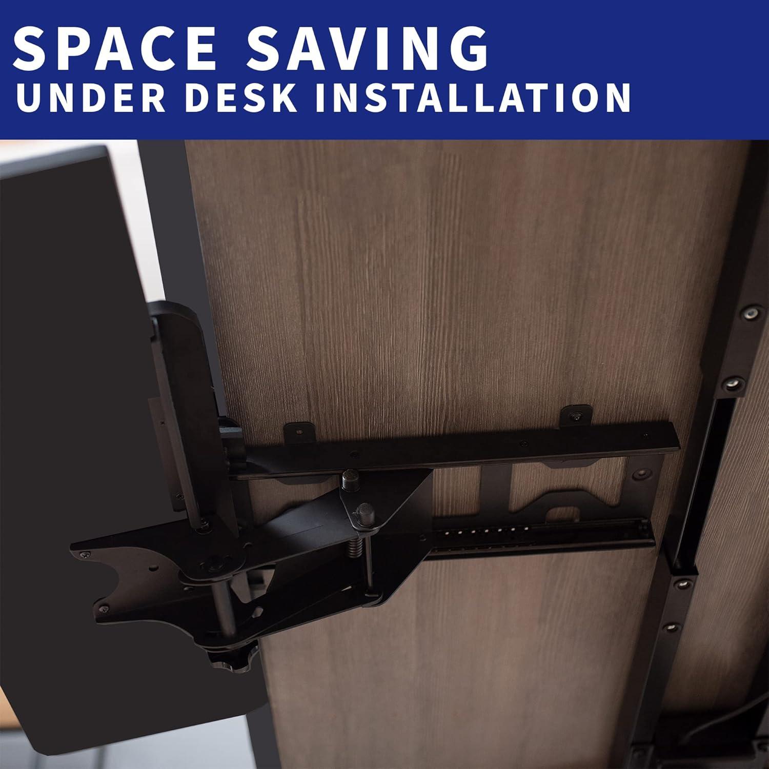 Bandeja de Teclado Ergonómica VIVO MOUNT-KB07B Negra