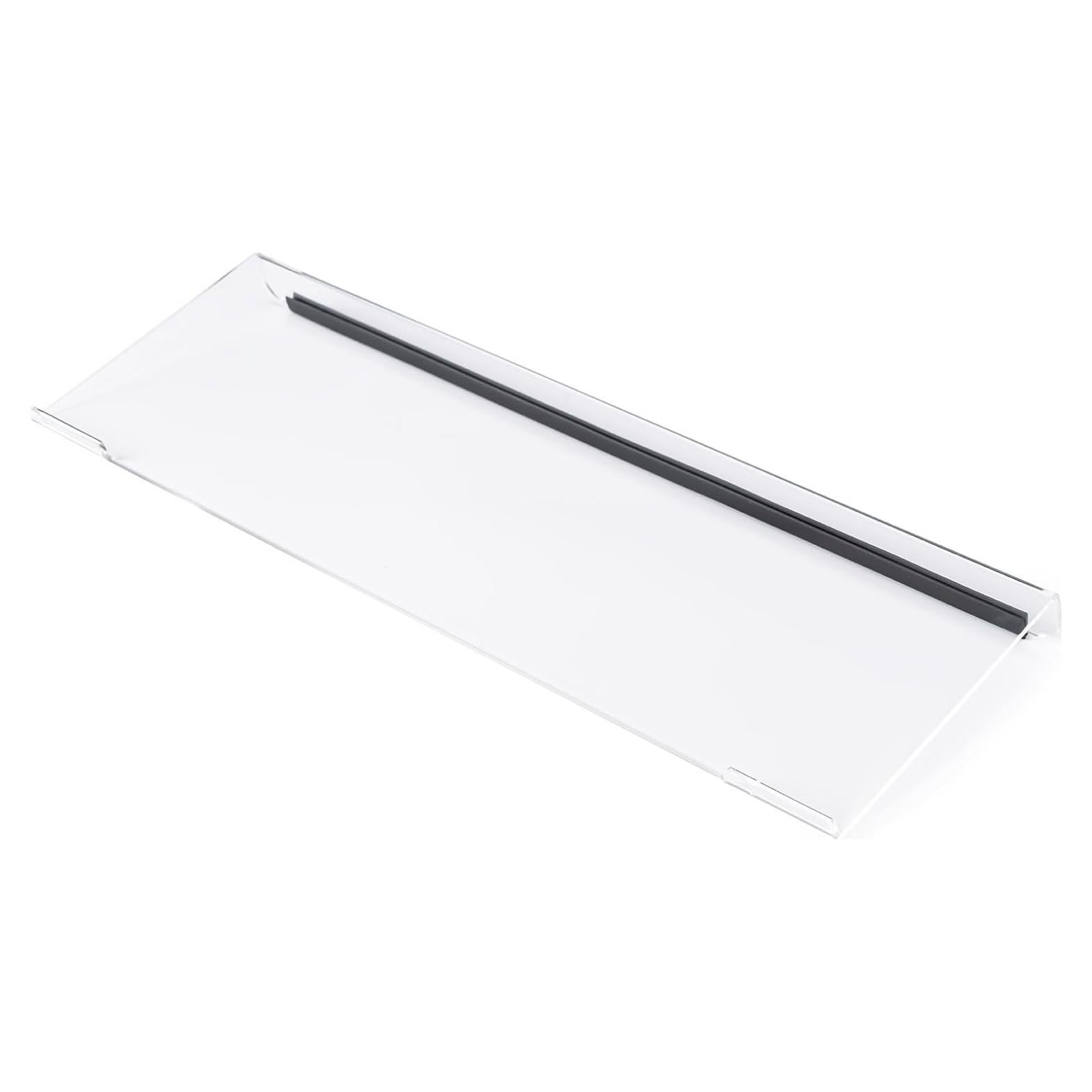 Soporte de Teclado Ergonómico BOOMIBOO Acrílico Transparente 43.2x14.5cm