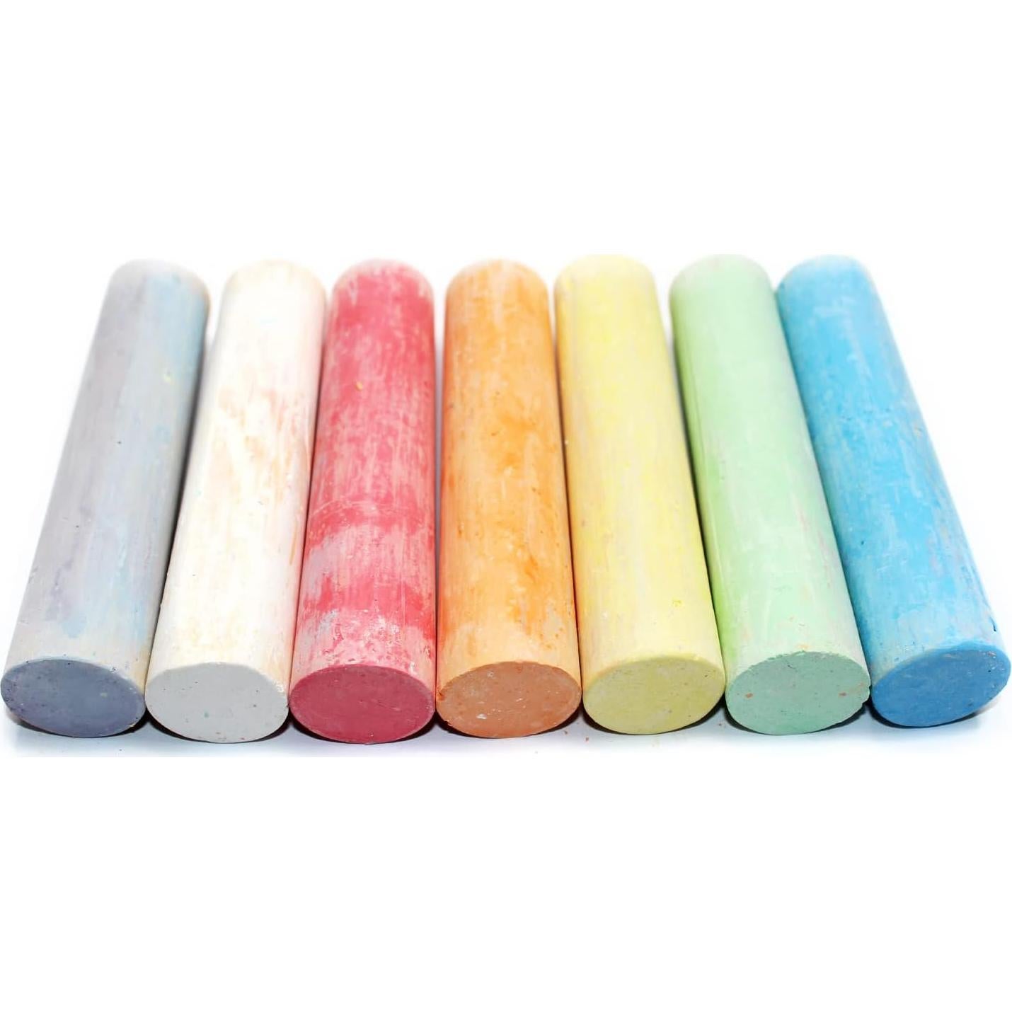 Tiza de Acera Jumbo MAHITOI Multicolor Lavable 20 Piezas