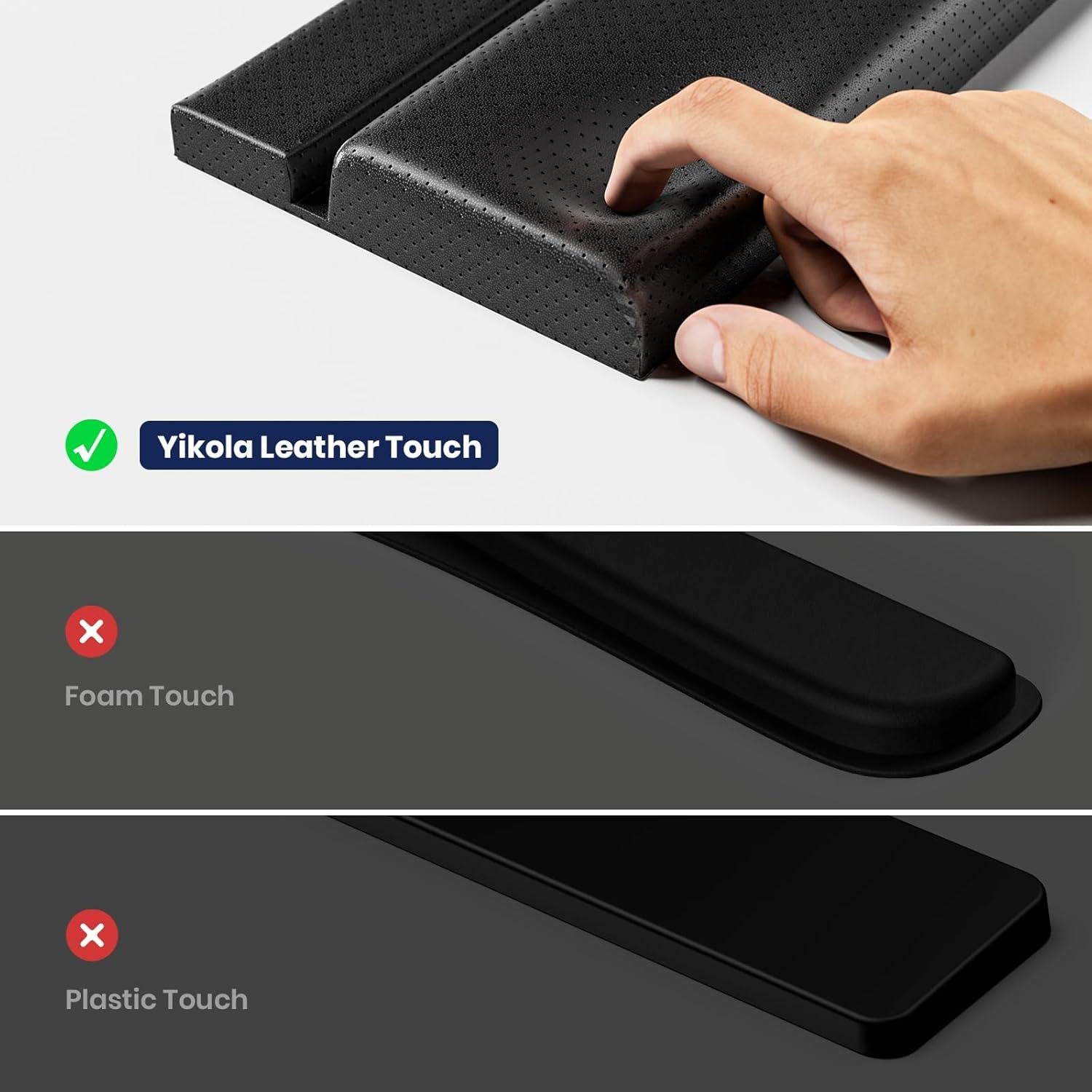 Soporte de Teclado Acrílico YILAXIA Inclinable 3 Niveles Ergonómico