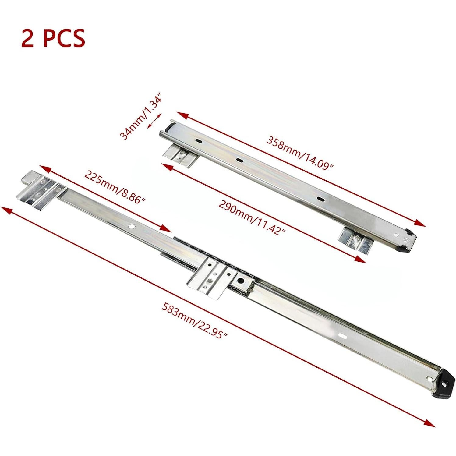 Bandeja deslizante para teclado KUMGROT 14" Acero Plata