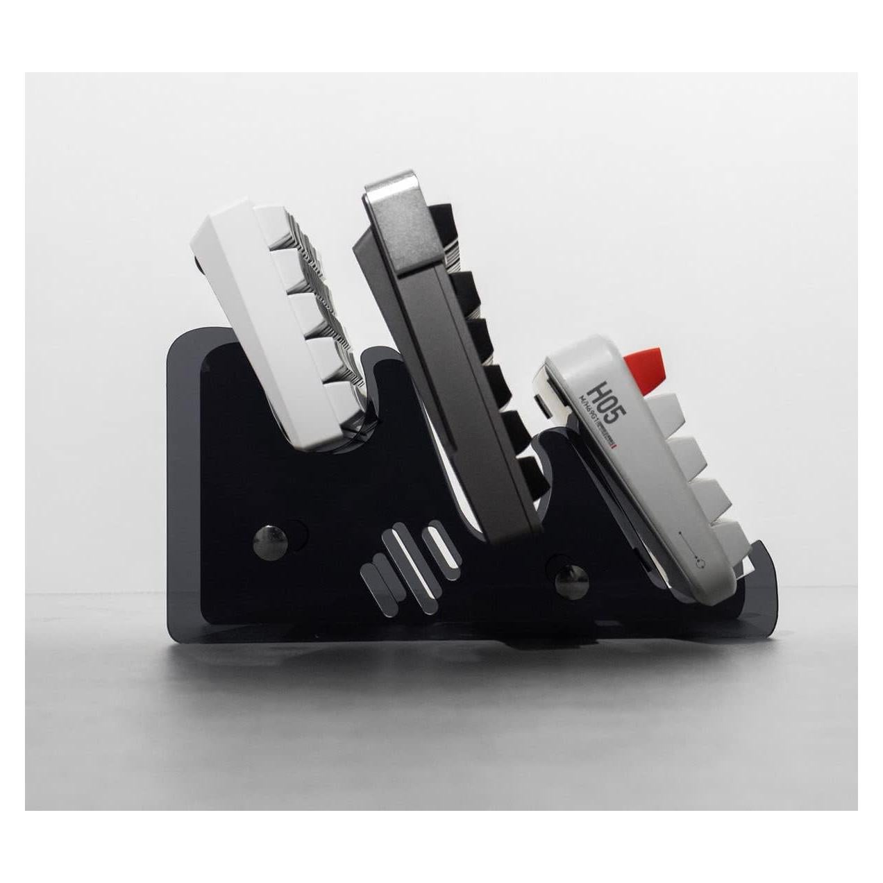 Soporte de Exhibición para Teclados Sumgsn Negro - Acrílico y Metal