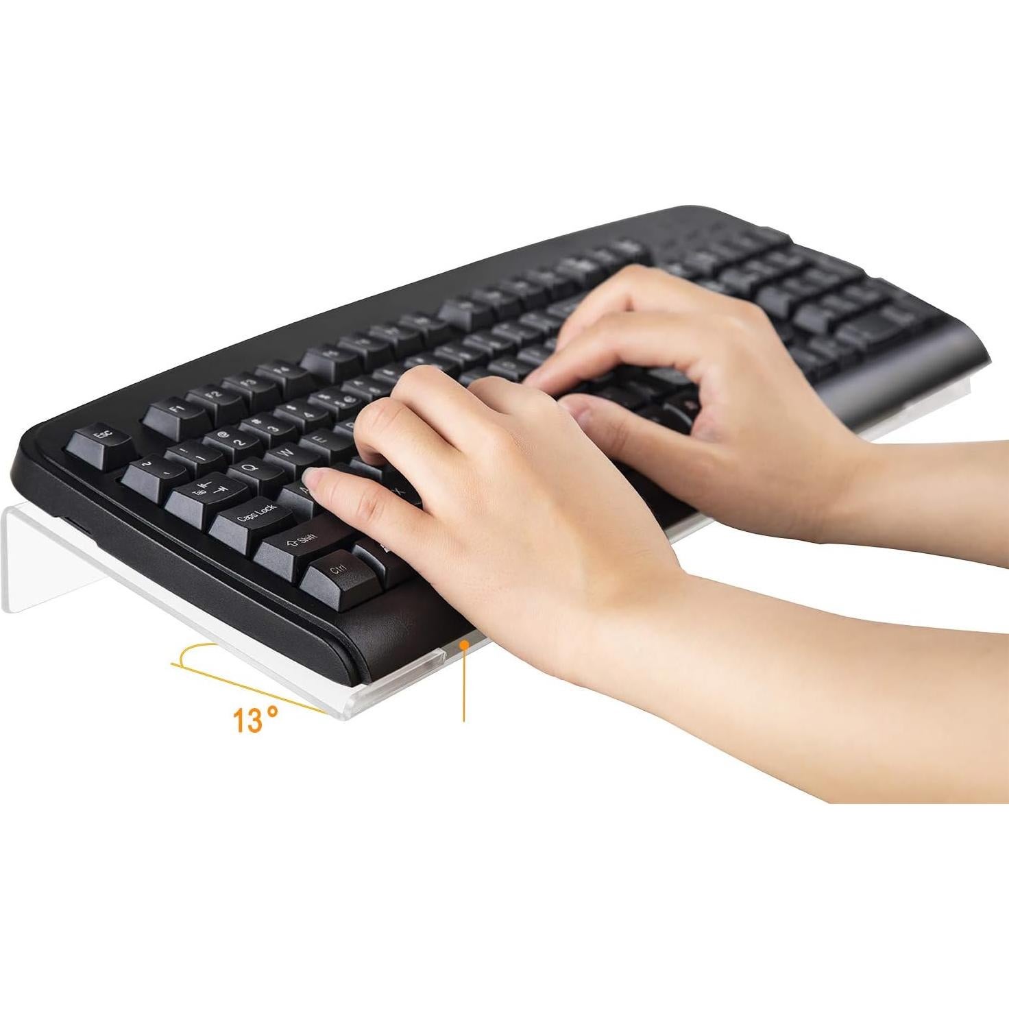 Soporte Ergonómico para Teclado WINKINE Acrílico Transparente