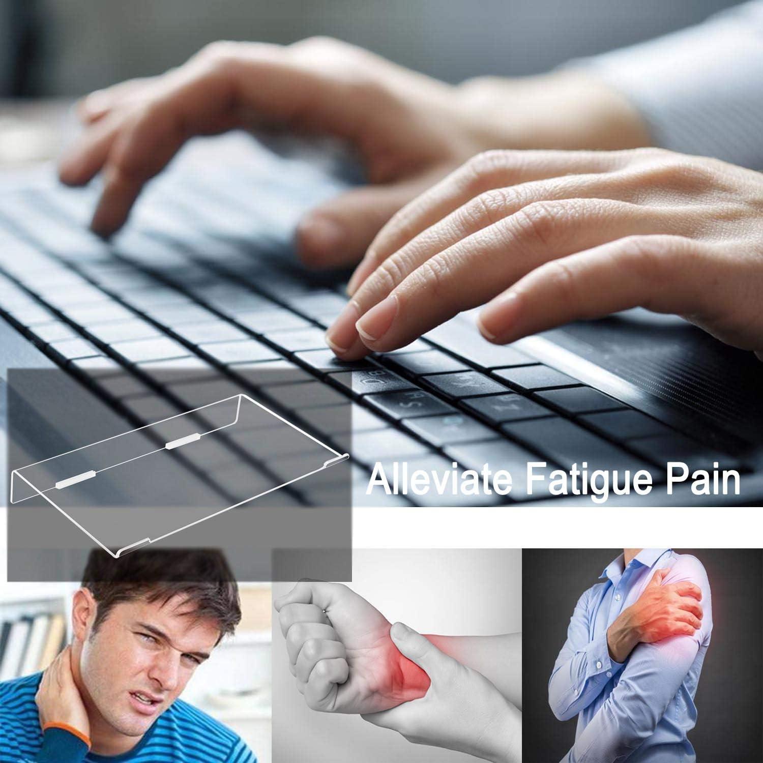 Soporte Ergonómico para Teclado WINKINE Acrílico Transparente