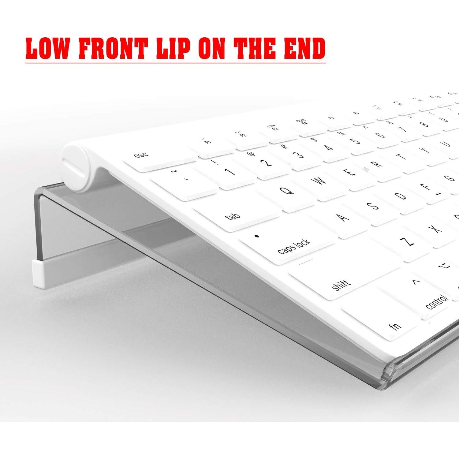 Soporte de teclado compacto A-Lighting KS-Small-Clear 30x13 cm