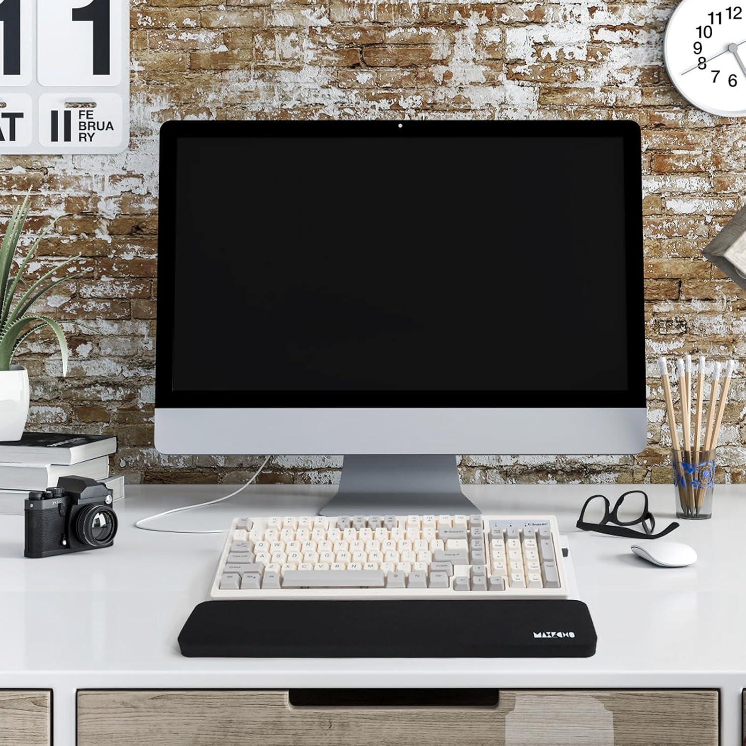 Soporte Elevador de Teclado Ergonómico MAXECHO Acrílico 42.9 cm