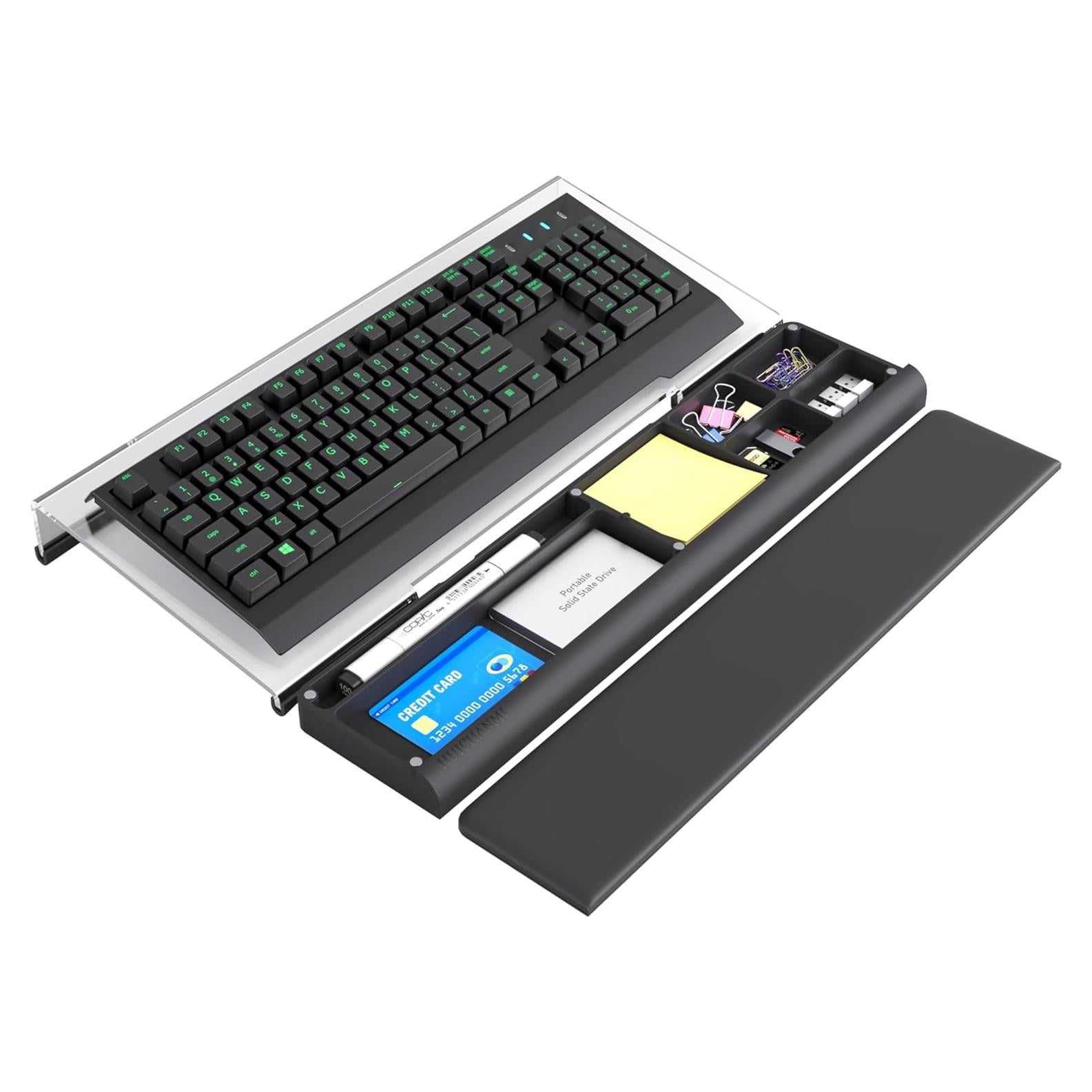 Soporte Ergonómico para Teclado HUICHANMI con Reposamuñecas